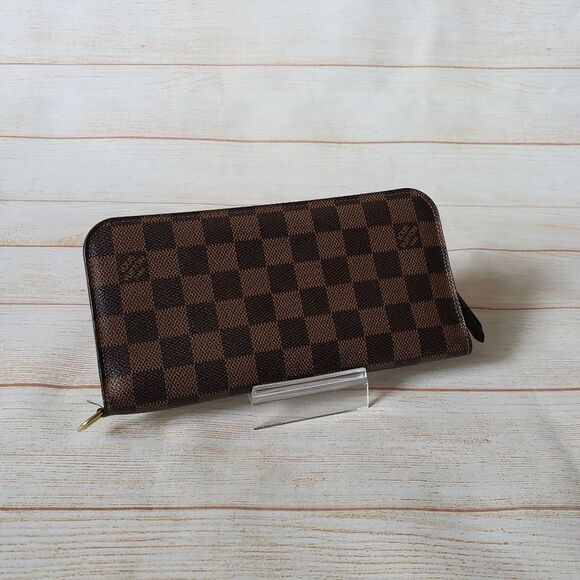 Louis Vuitton Large Damier Brown Wallet Entrupy Authentication included - Picture 7 of 16